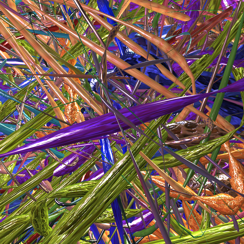 Prismatic Thickets #853 static NFT preview