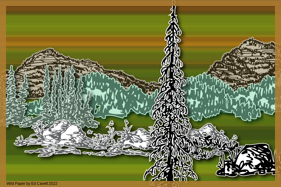 Capture Bigfoot - Wild Paper Series #196 static NFT preview