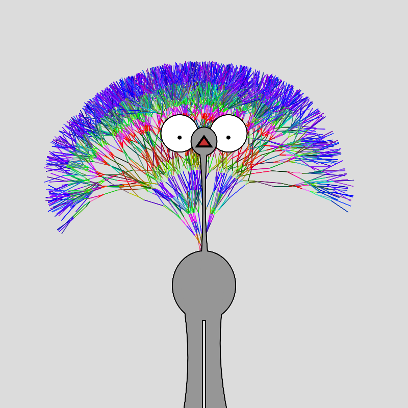 Peacocks #126 static NFT preview
