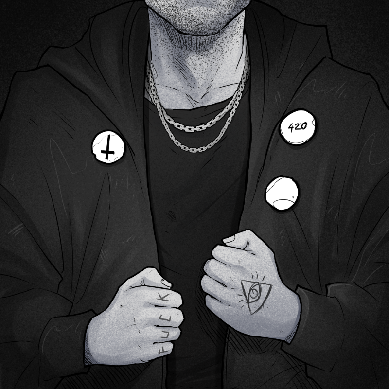PUNX NOT DEAD #129 static token preview