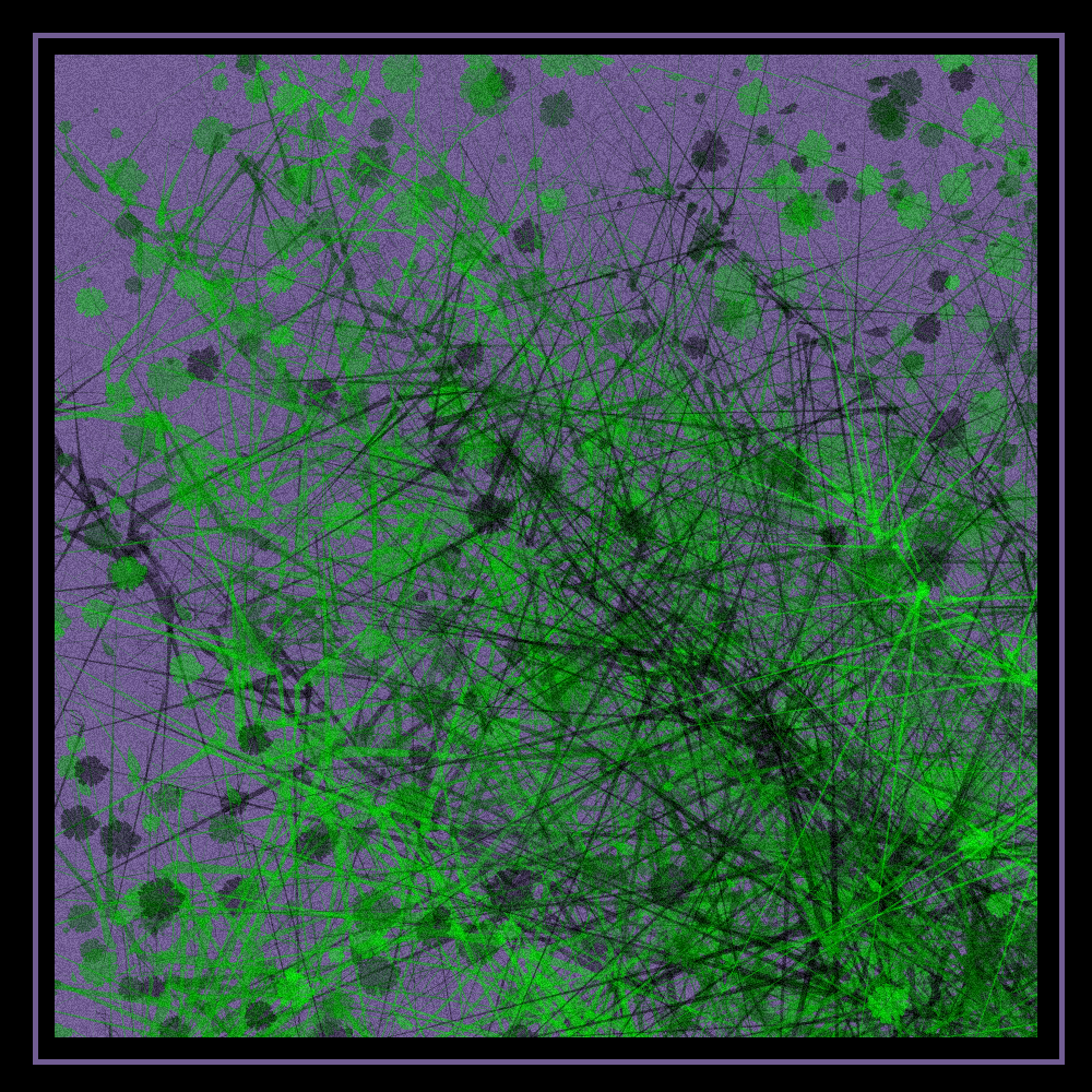 Abstract painting - vegetation #16 static token preview