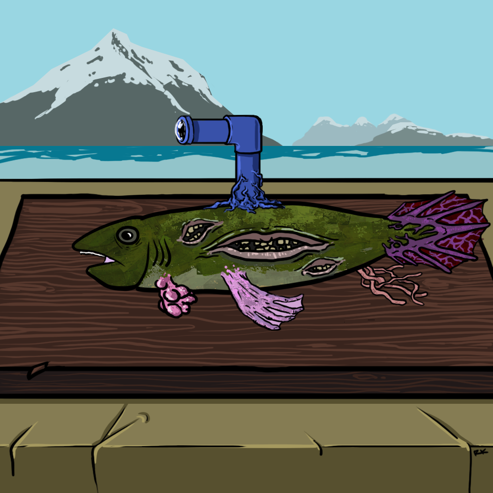 Monstrous Catch #128 static NFT preview