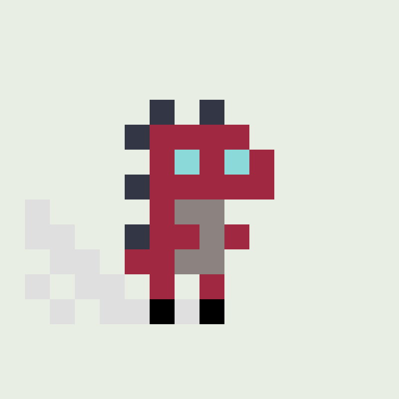 Coded Tiny Dinos #79 static token preview