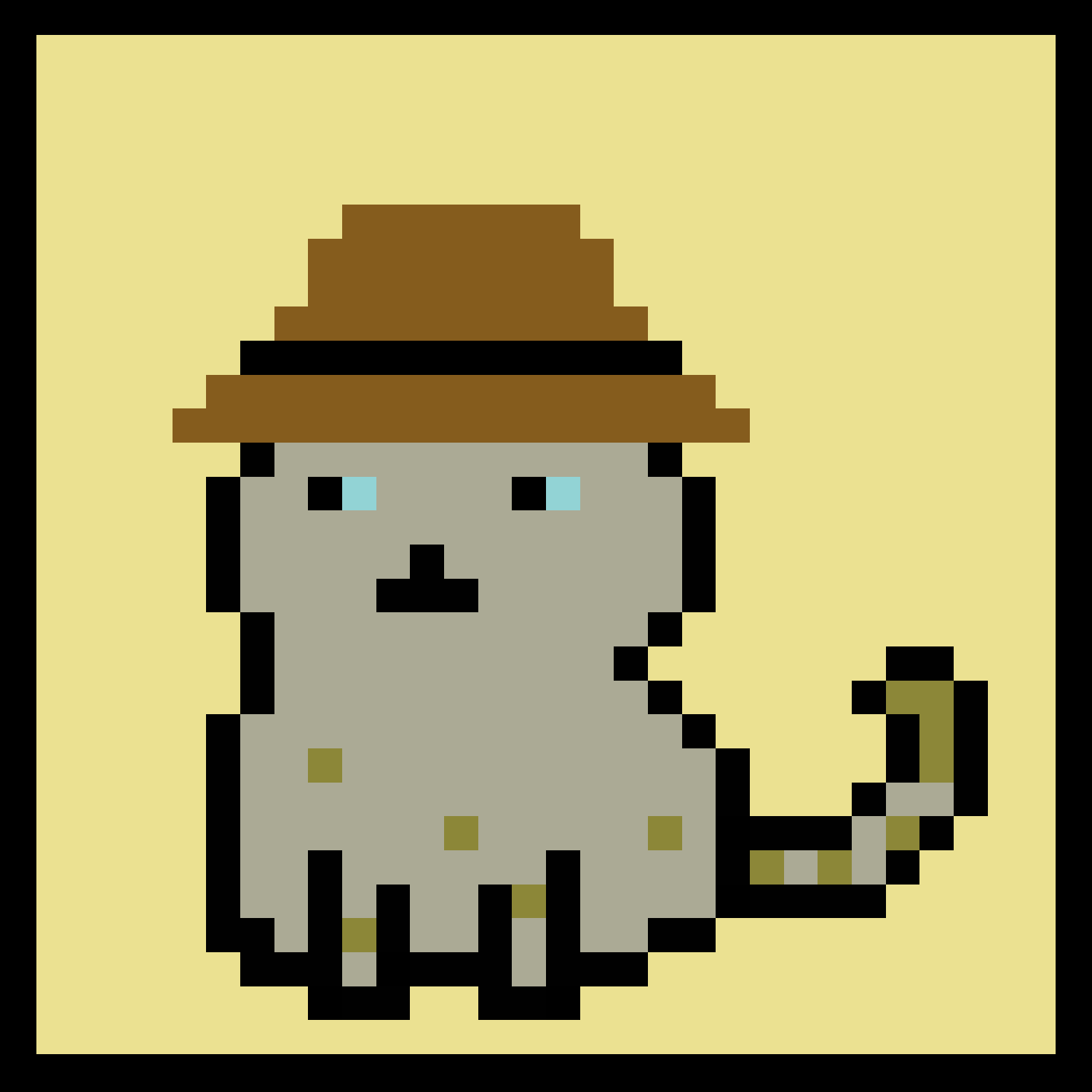 Lazy Kitties #114 static token preview