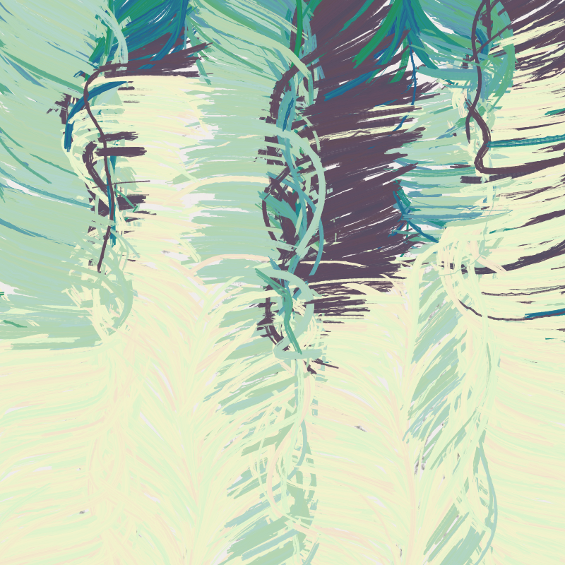 Abstract Attractorism #256 static NFT preview
