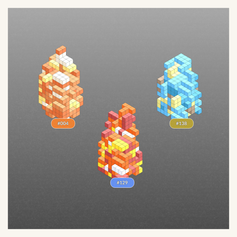Pokeblocks Squad #27 static NFT preview