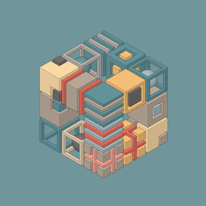 Chroma-Cube #131 static NFT preview