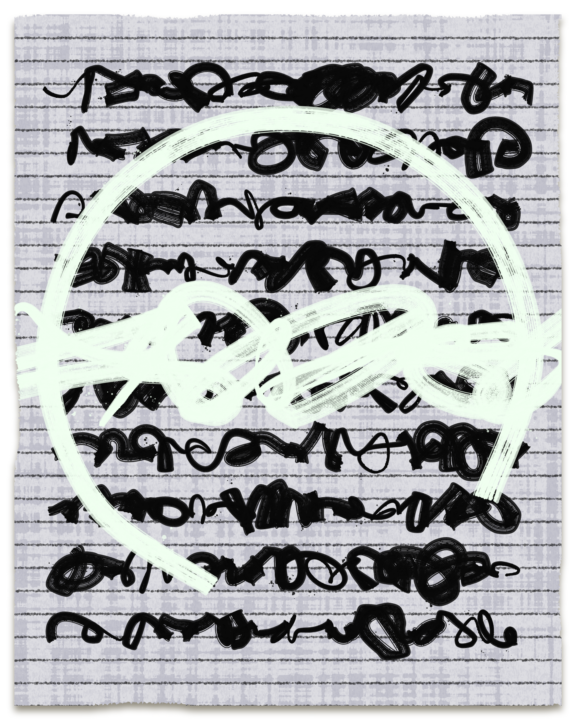 Urban Flow Scribe – Free Edition #37 static NFT preview