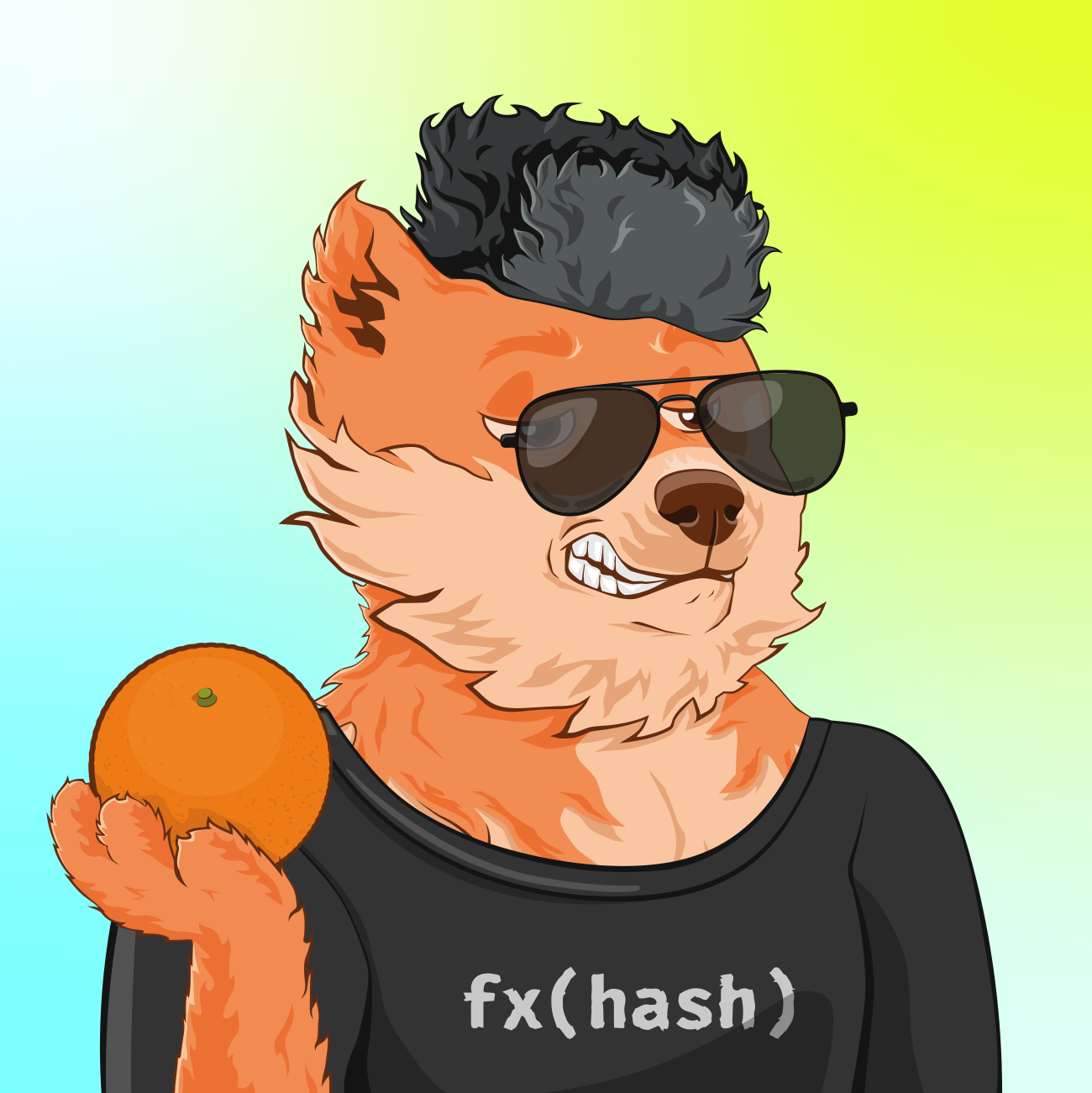 Peach Doge #8 static token preview