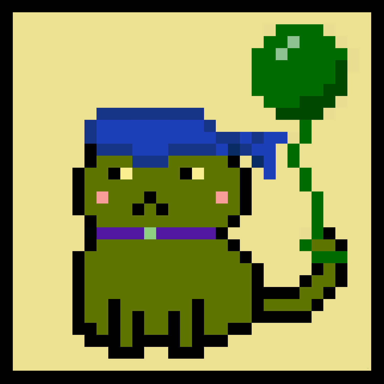 Lazy Kitties #2062 static token preview