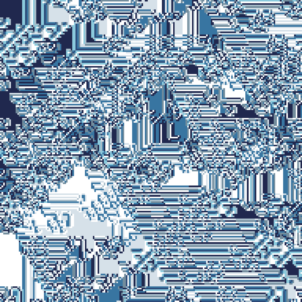 Zero-player game #800 static NFT preview