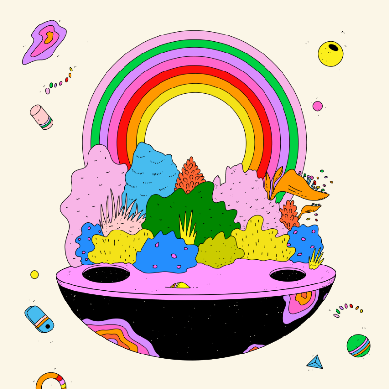 🌈🌴🪐 #153 static token preview