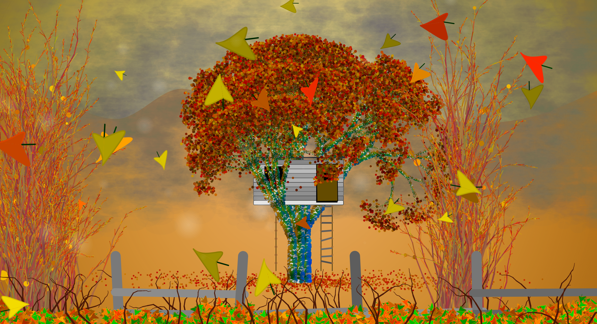 The Festival of Fall #41 static NFT preview