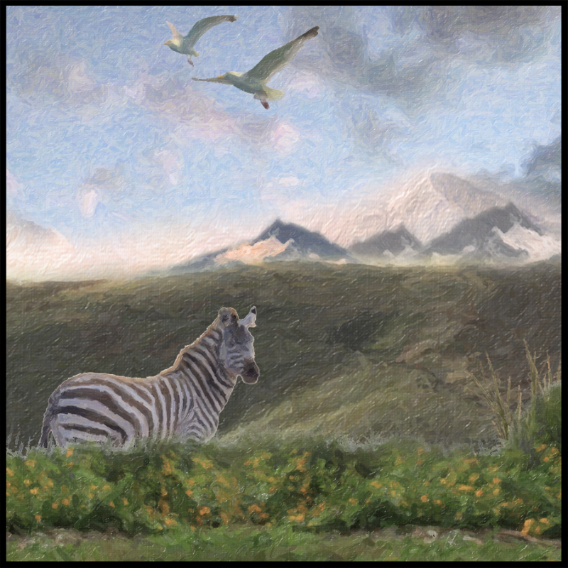Paintings of nature #45 static NFT preview