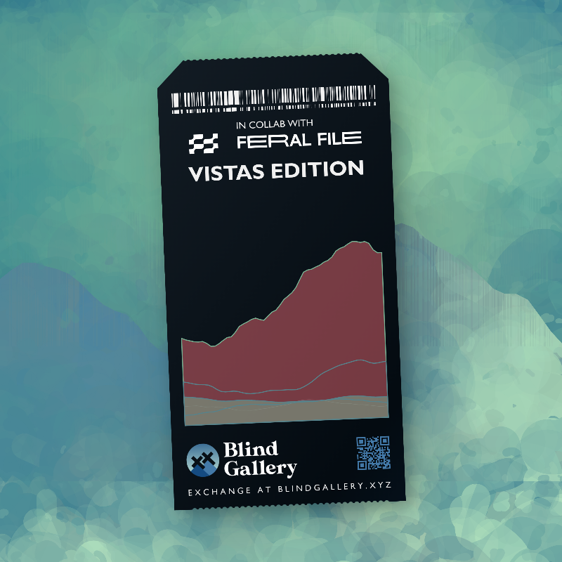 Blind Gallery Mint Pass (Vistas Edition) #77 static NFT preview