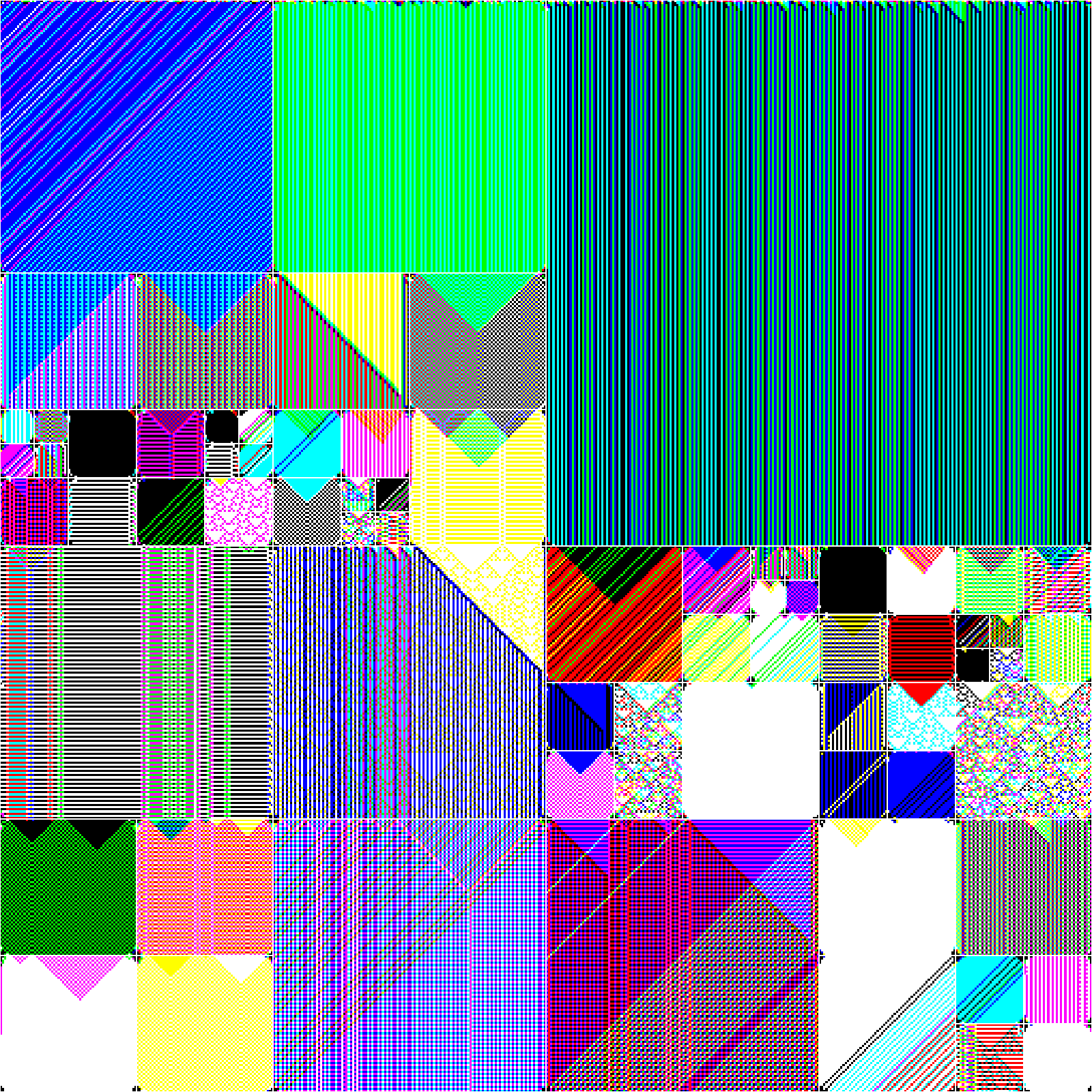 RULES (for Elementary Cellular Automata) #81 static NFT preview
