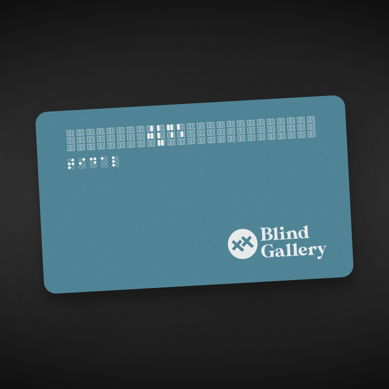 Blind Gallery Club Membership #400 static token preview