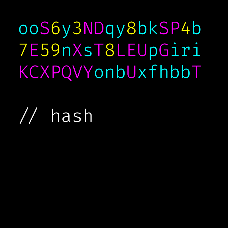 hash #21 static NFT preview