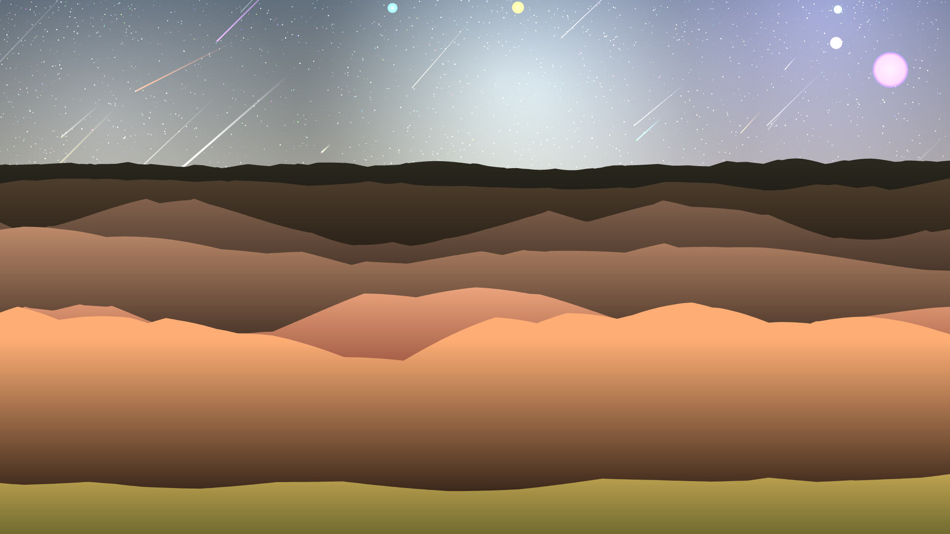 Aliendscapes #69 static NFT preview