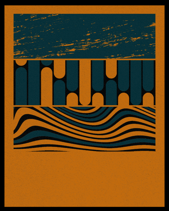 Bauhaus art #orange #40 static NFT preview