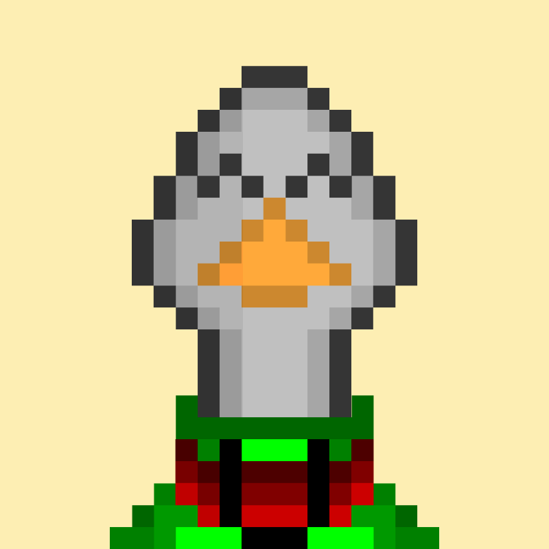 Morixels Goose #284 static token preview