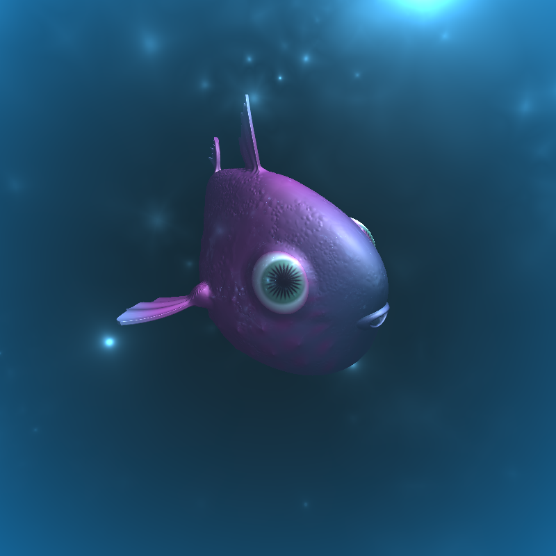 Weird Fishes #58 static NFT preview