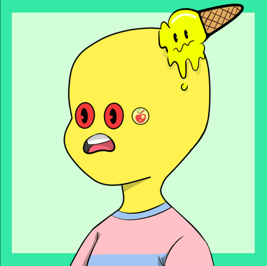 Jelly dudes #1207 static NFT preview