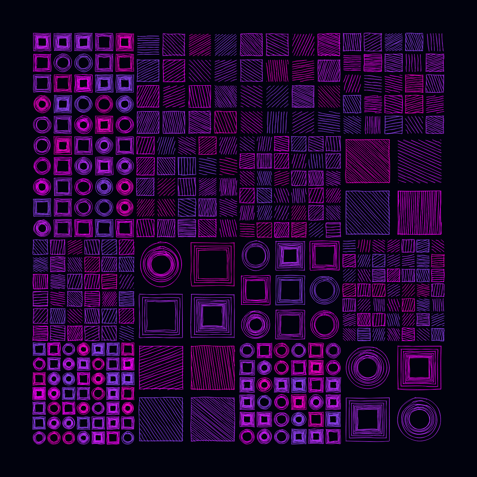 Scribble #124 static NFT preview