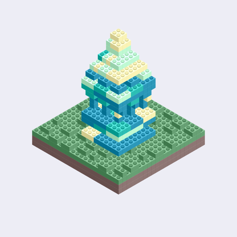 Plastic Town I #43 static token preview