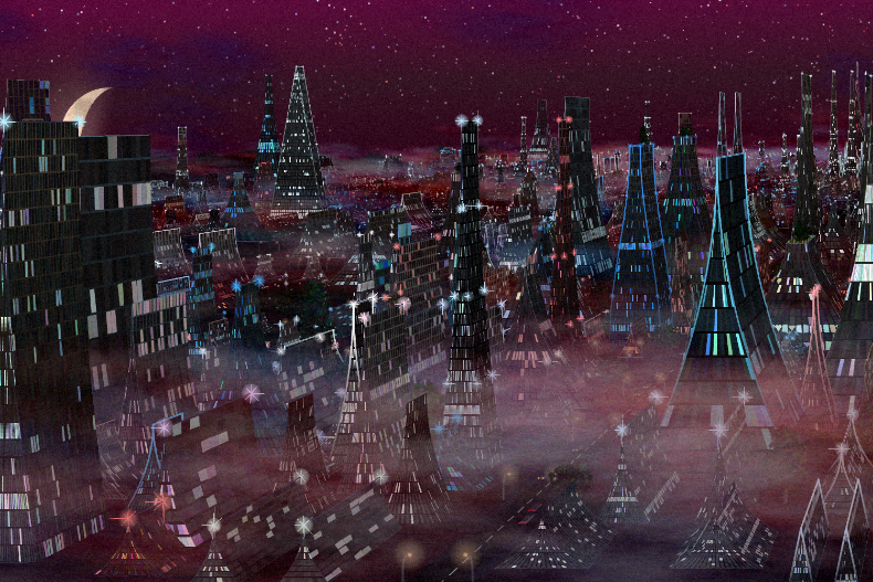 Luminocity #296 static NFT preview