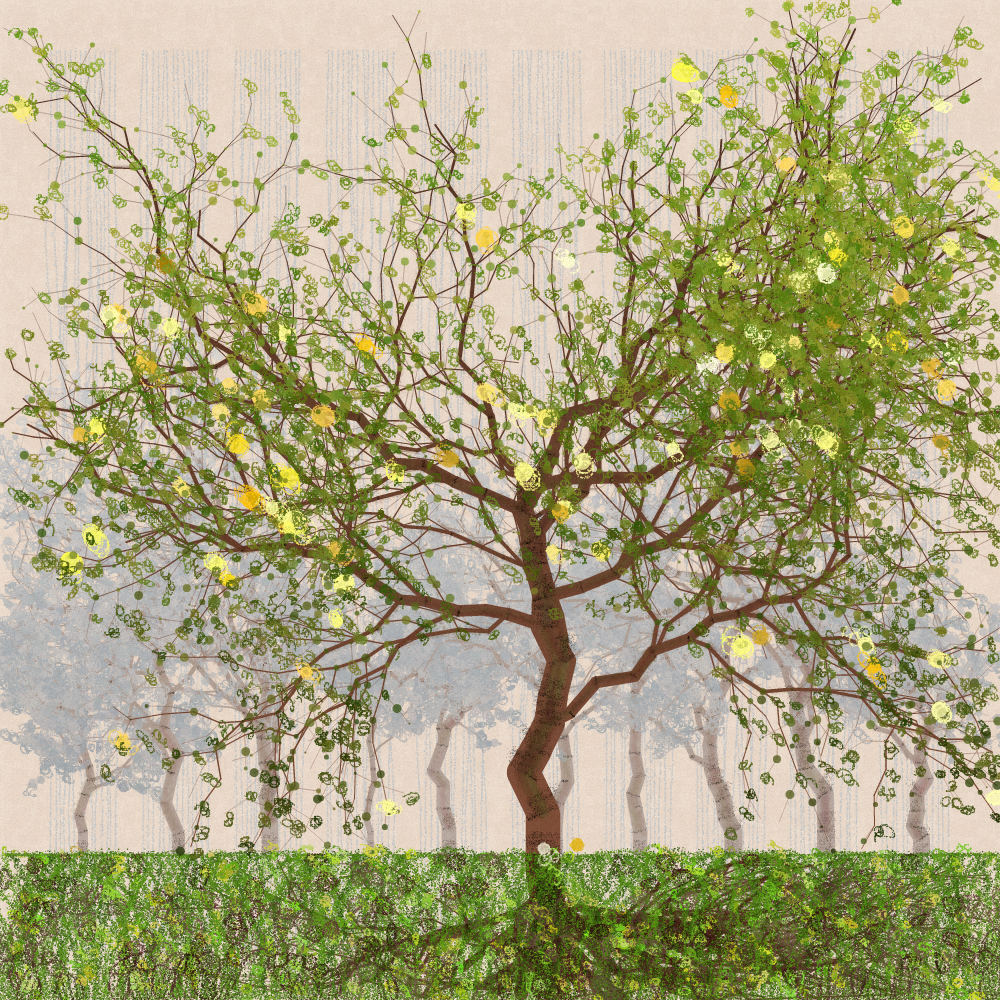 Orchard #182 static NFT preview