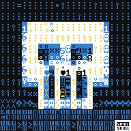 ASCII-SMOLSKULL project preview