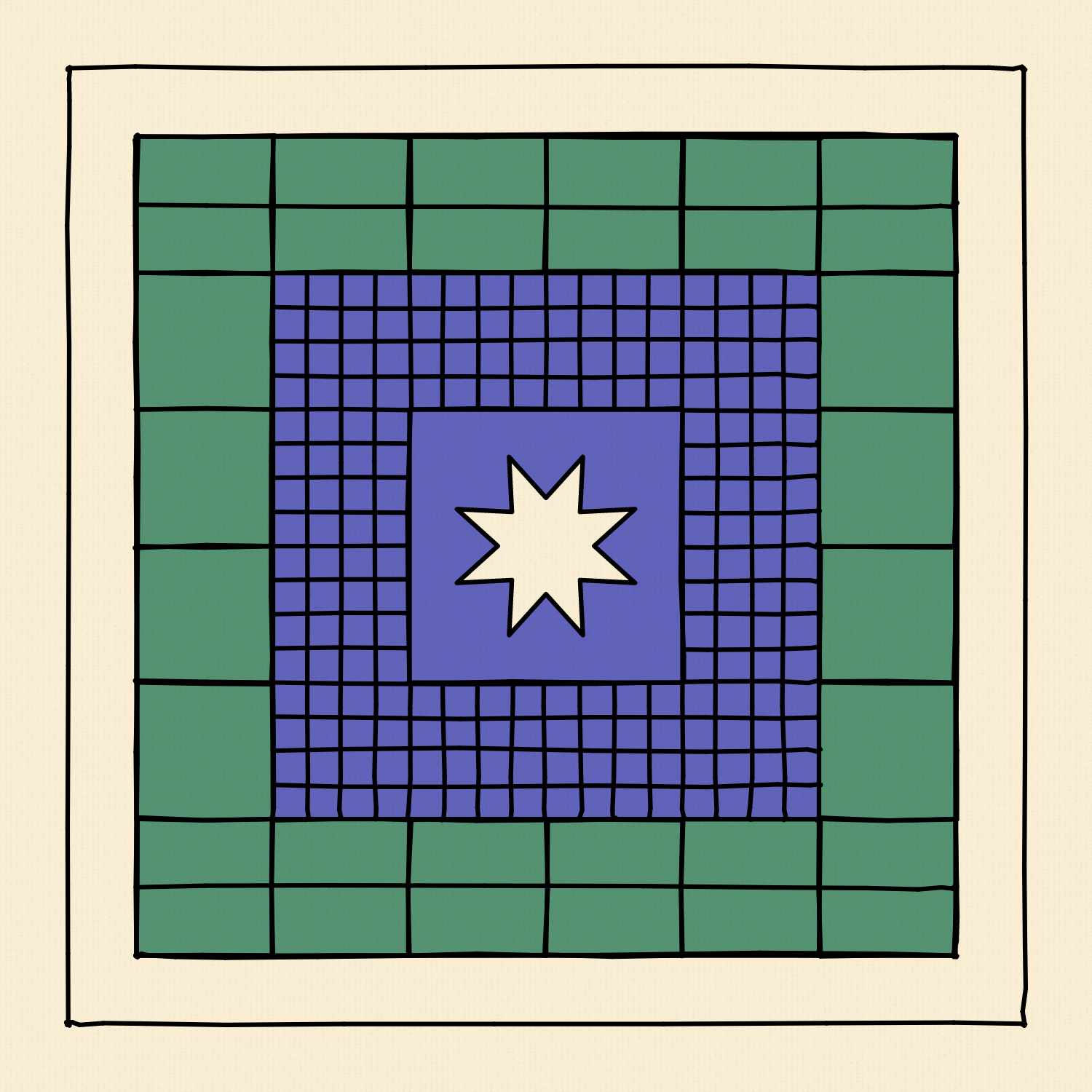 Borders Revisited #54 static NFT preview