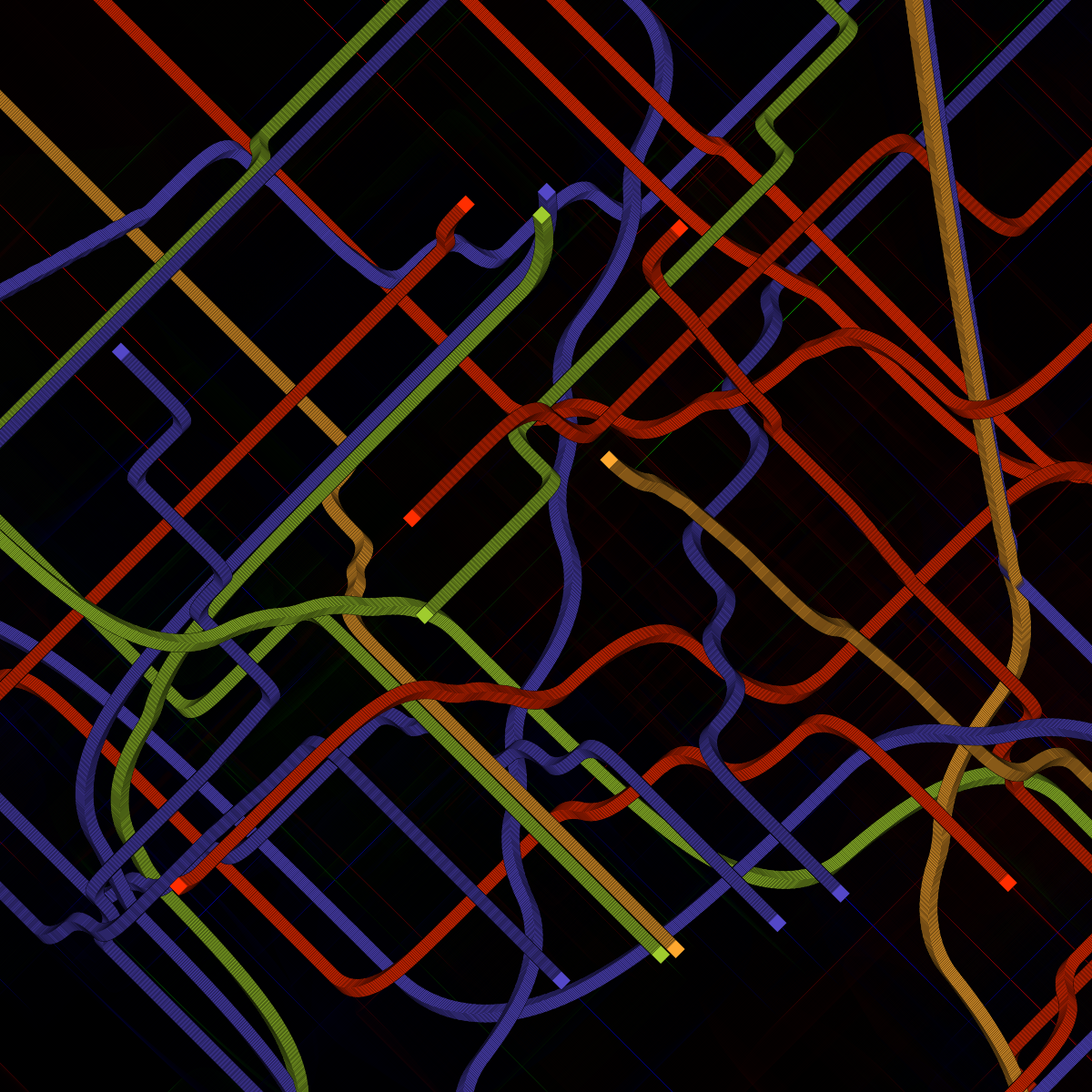 ribbons #53 static NFT preview