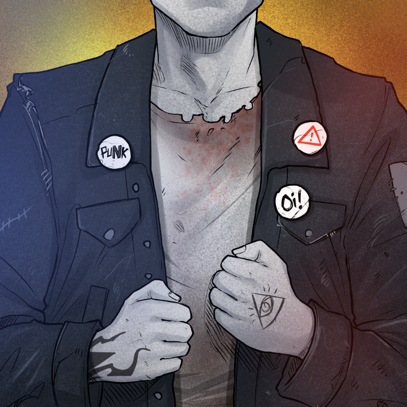 PUNX NOT DEAD #305 static token preview