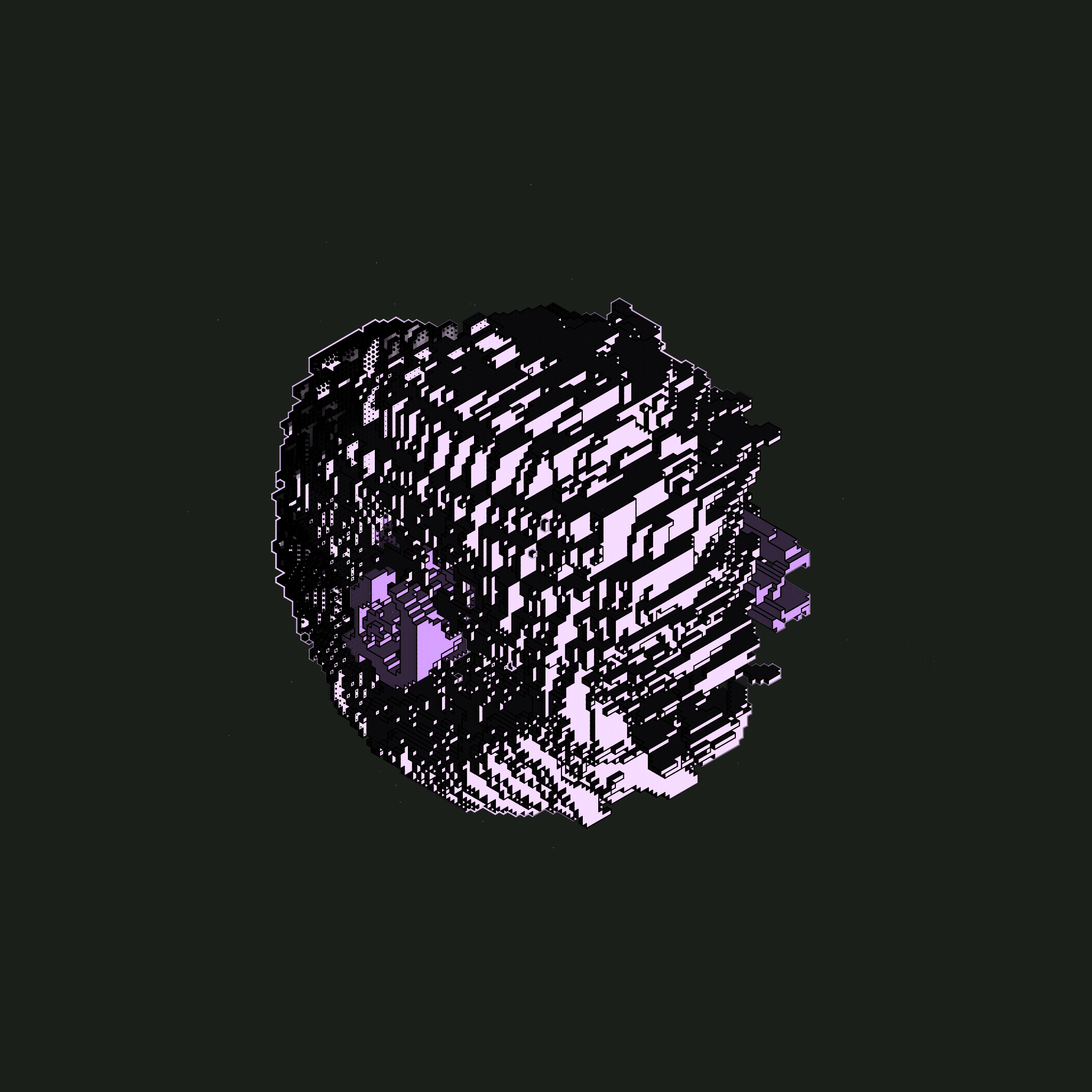 Force projection (Unrooted 230802) #122 static NFT preview