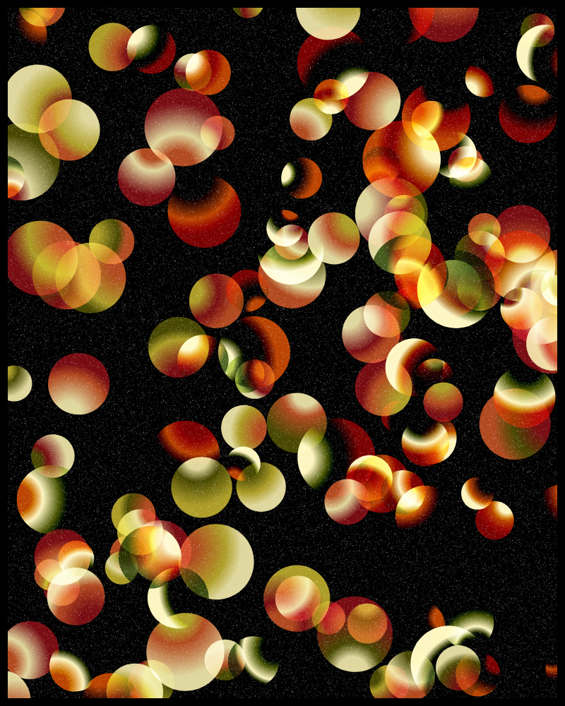 Space Bubbles (re) #81 static NFT preview