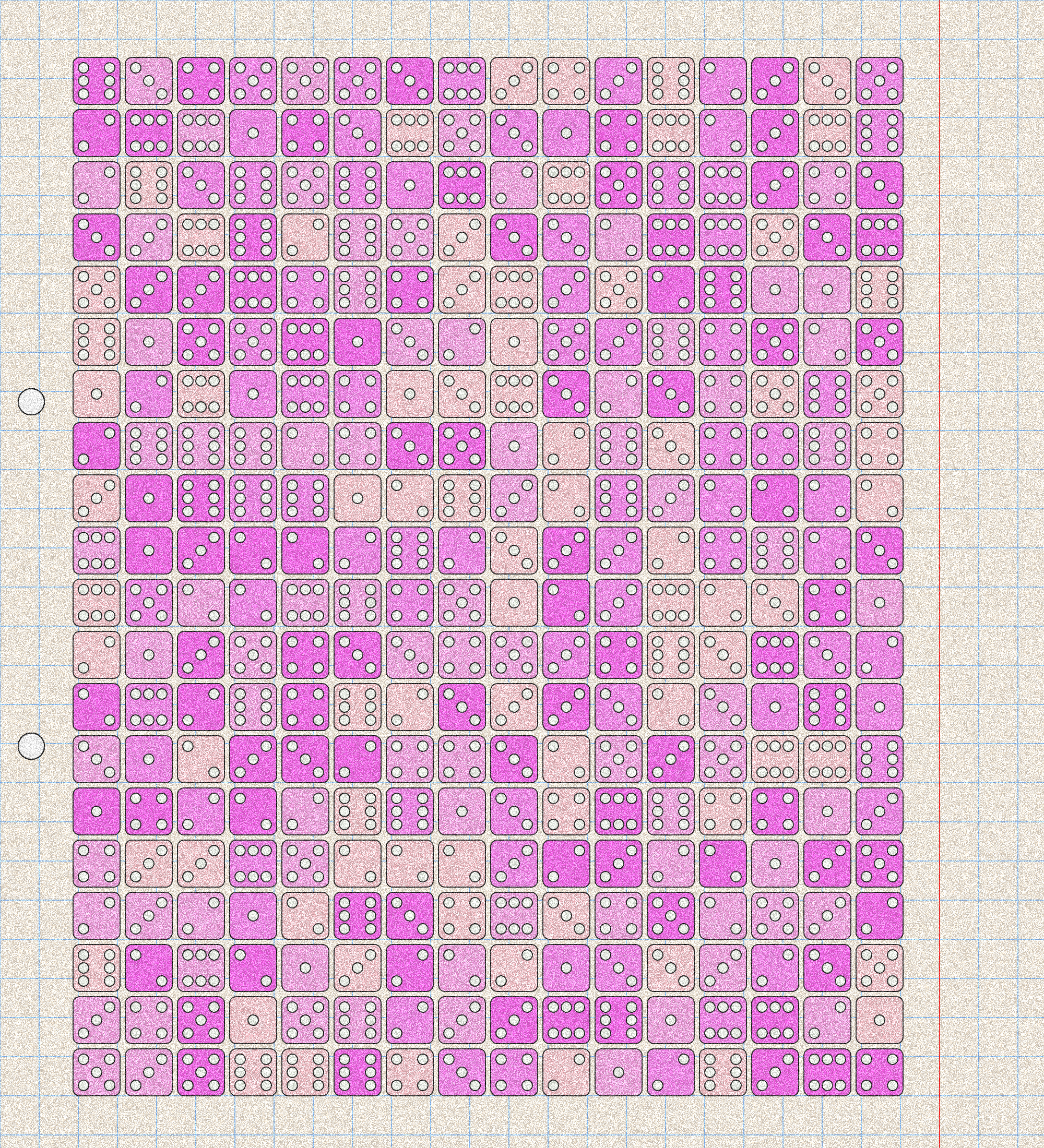 sketchbook page 6: dice roll #39 static token preview