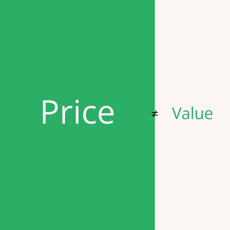 The Price of Value #13 static token preview