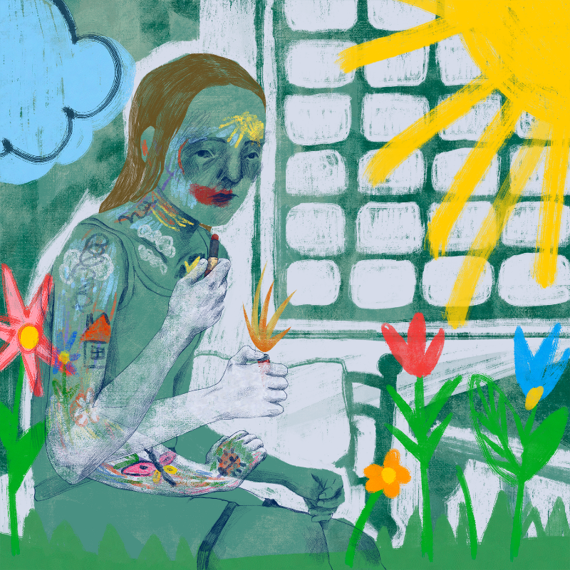 little god #234 static NFT preview