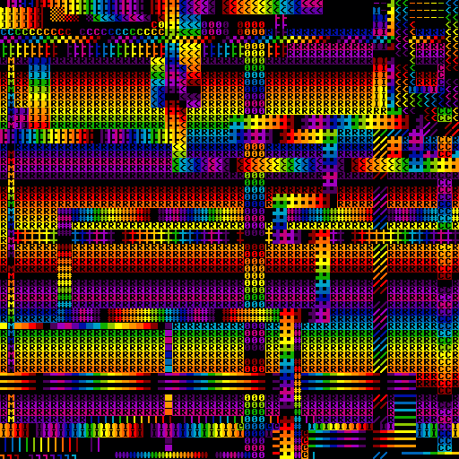 Etch a Rainbow #86 static NFT preview