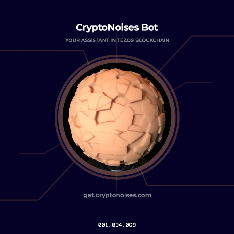 CryptoNoises.01 #252 static NFT preview