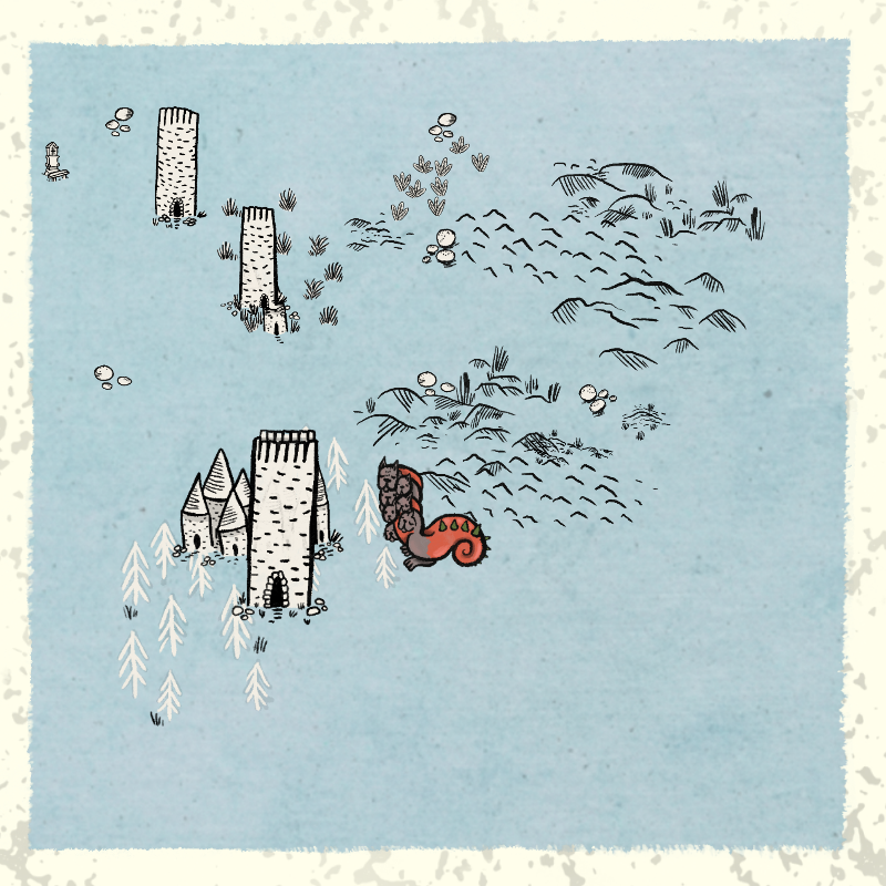 Medieval Village #55 static NFT preview