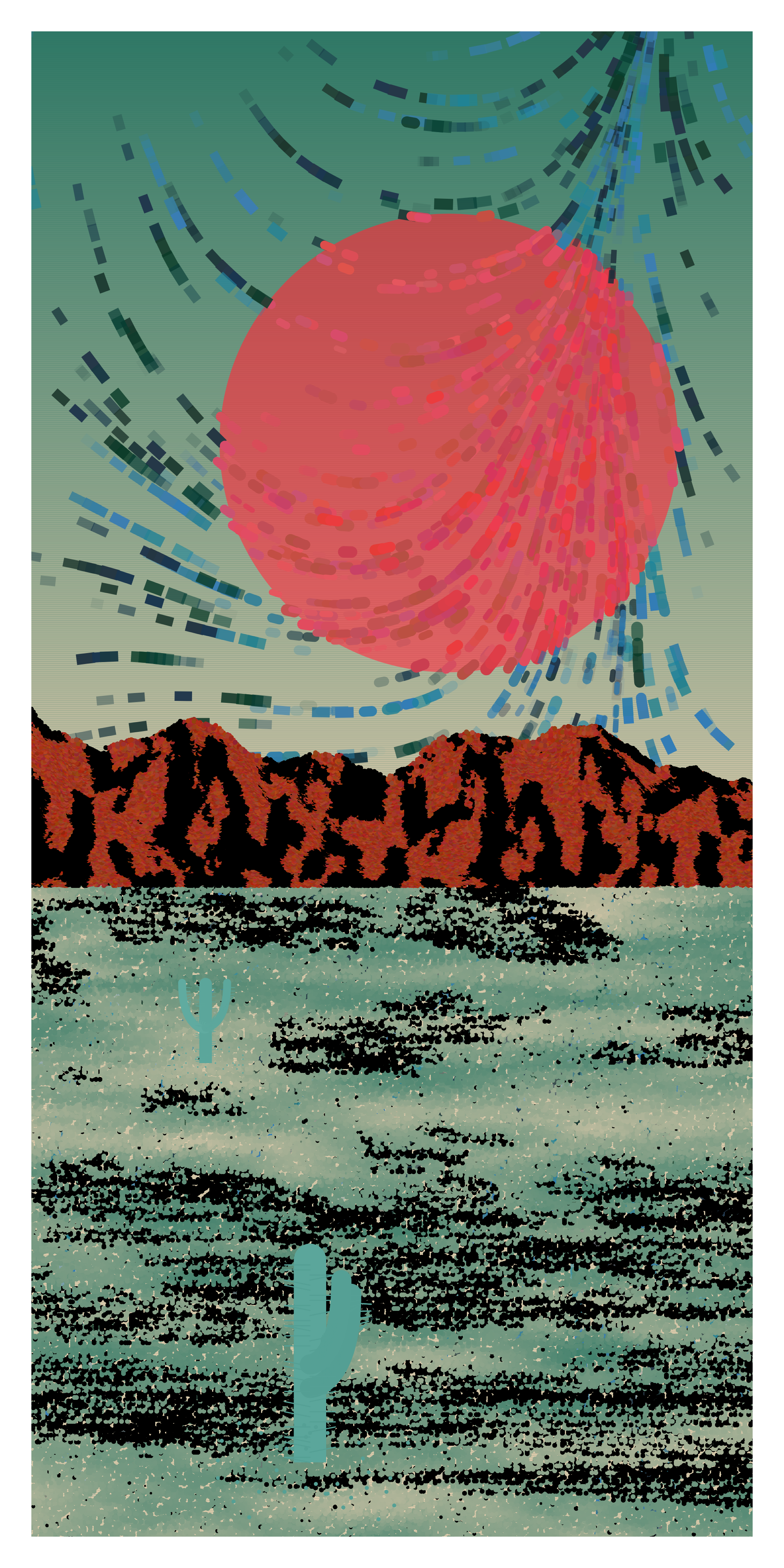 Distant Skies #108 static NFT preview