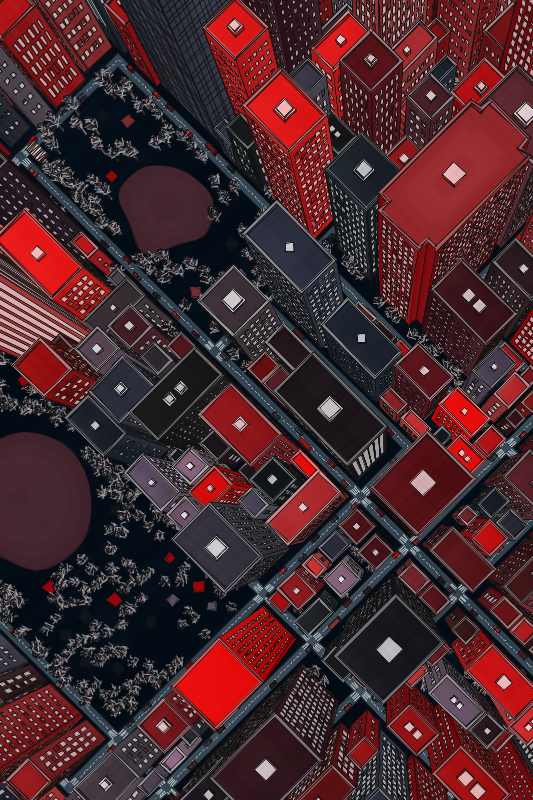 Dencity #385 static NFT preview