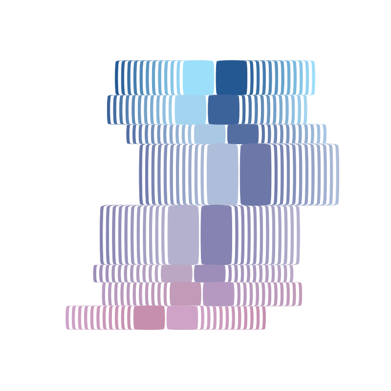 Reflection of Stripes 001 #87 static token preview