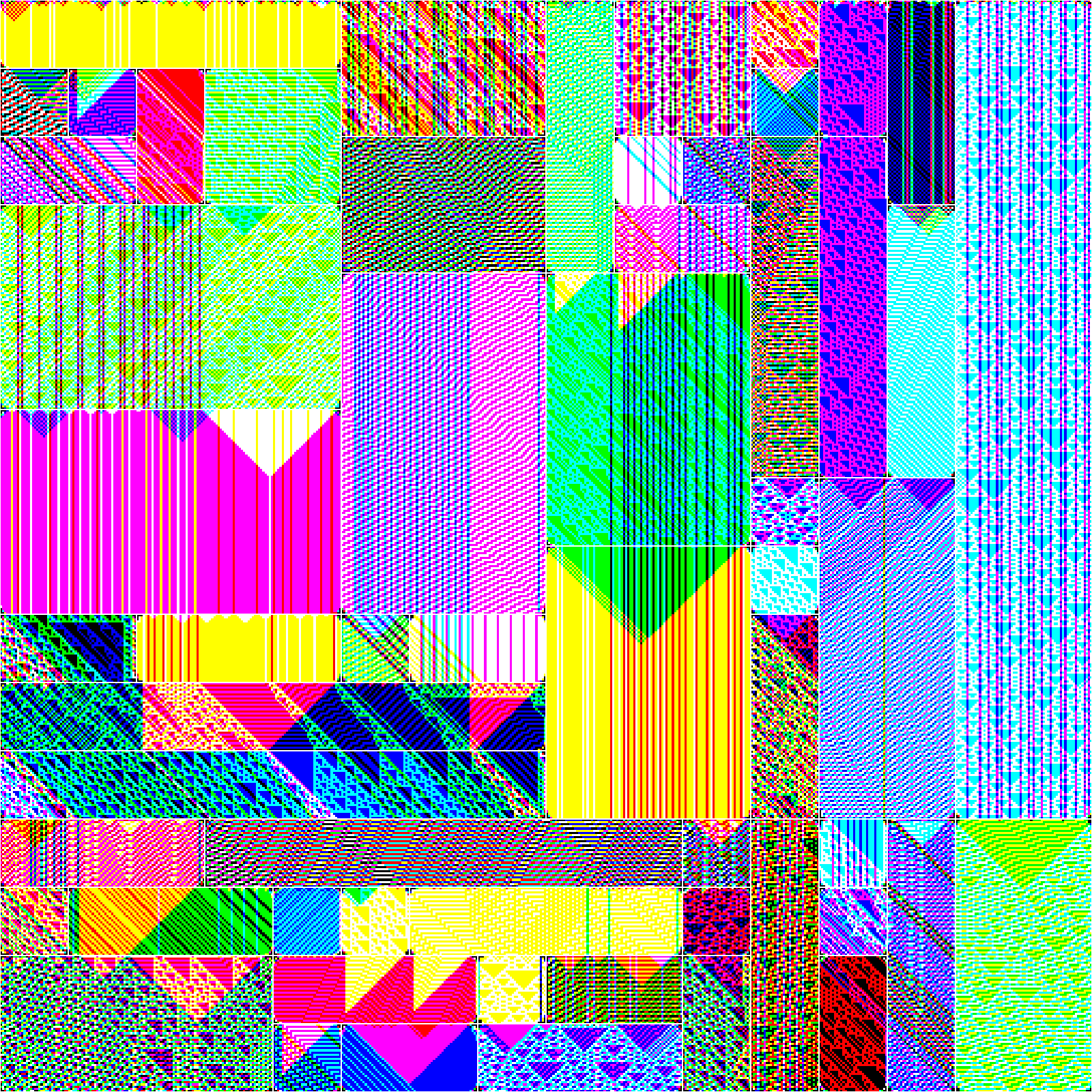 RULES (for Elementary Cellular Automata) #40 static NFT preview