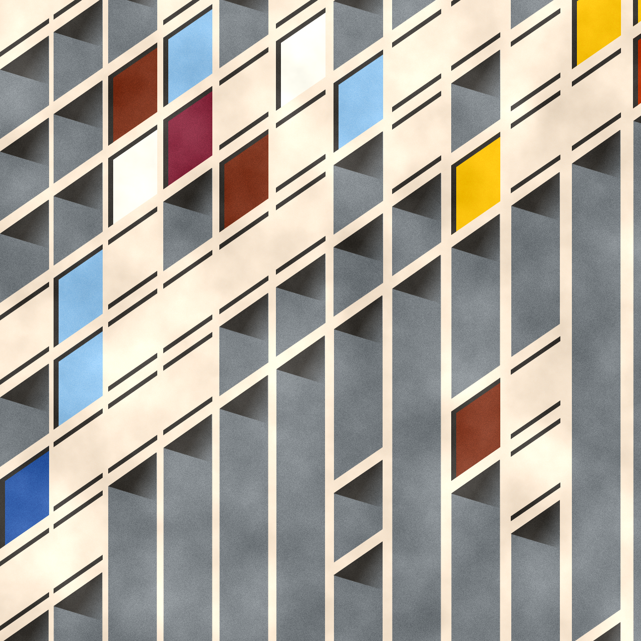 Cité radieuse #80 static NFT preview