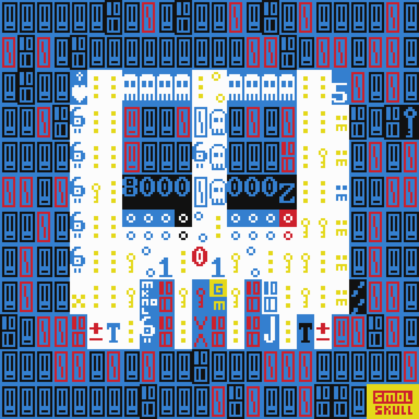 ASCII-SMOLSKULL #202 static NFT preview