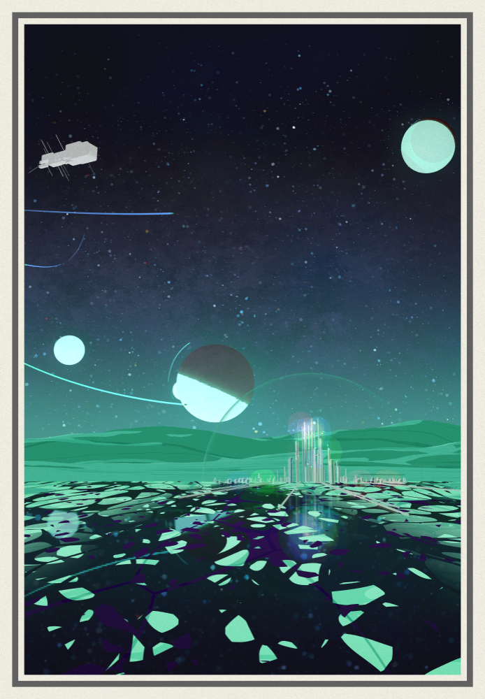 Visa to the stars #131 static NFT preview